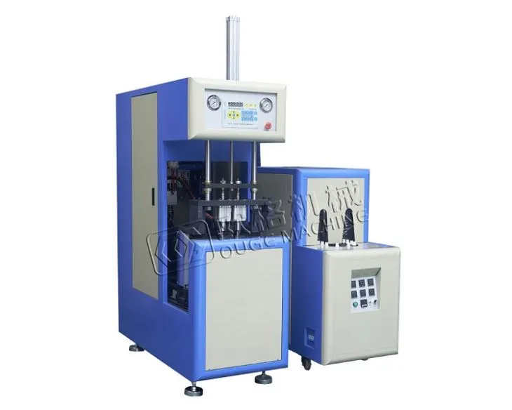 Yarı Otomatik PET Su Şişesi Şişirme Makinesi