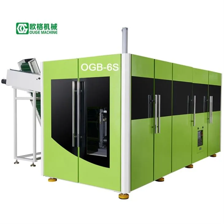 6 Boşluk Sıcak Dolum Streç Şişirme Makinesi