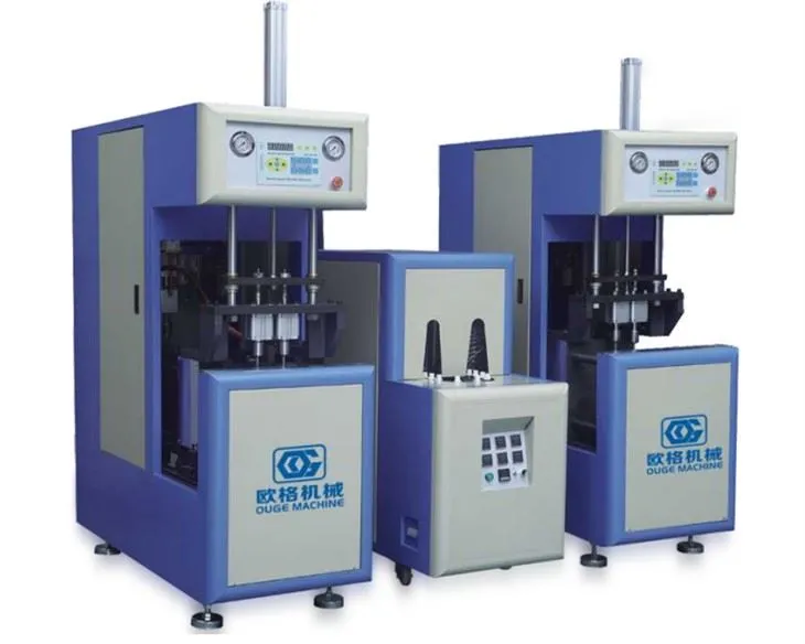 Yarı Otomatik PET Şişe Şişirme Makinesi